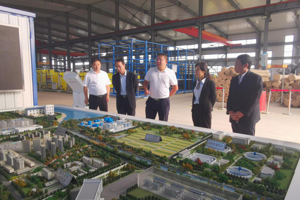 陜西航天建設集團有限公司總經理、黨委副書記謝明娟率隊赴遼寧一諾環(huán)保產業(yè)集團開展考察調研工作